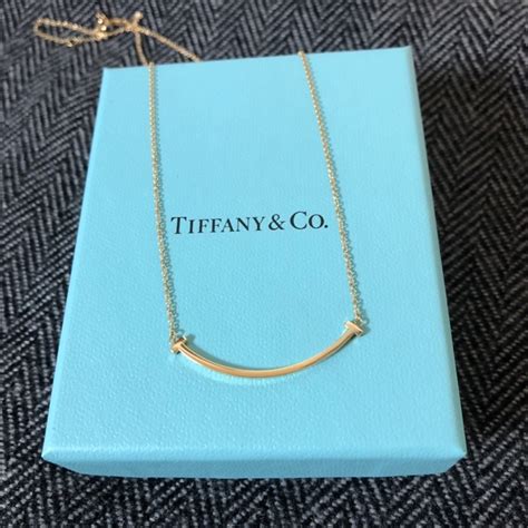 Tiffany 微笑 項鍊